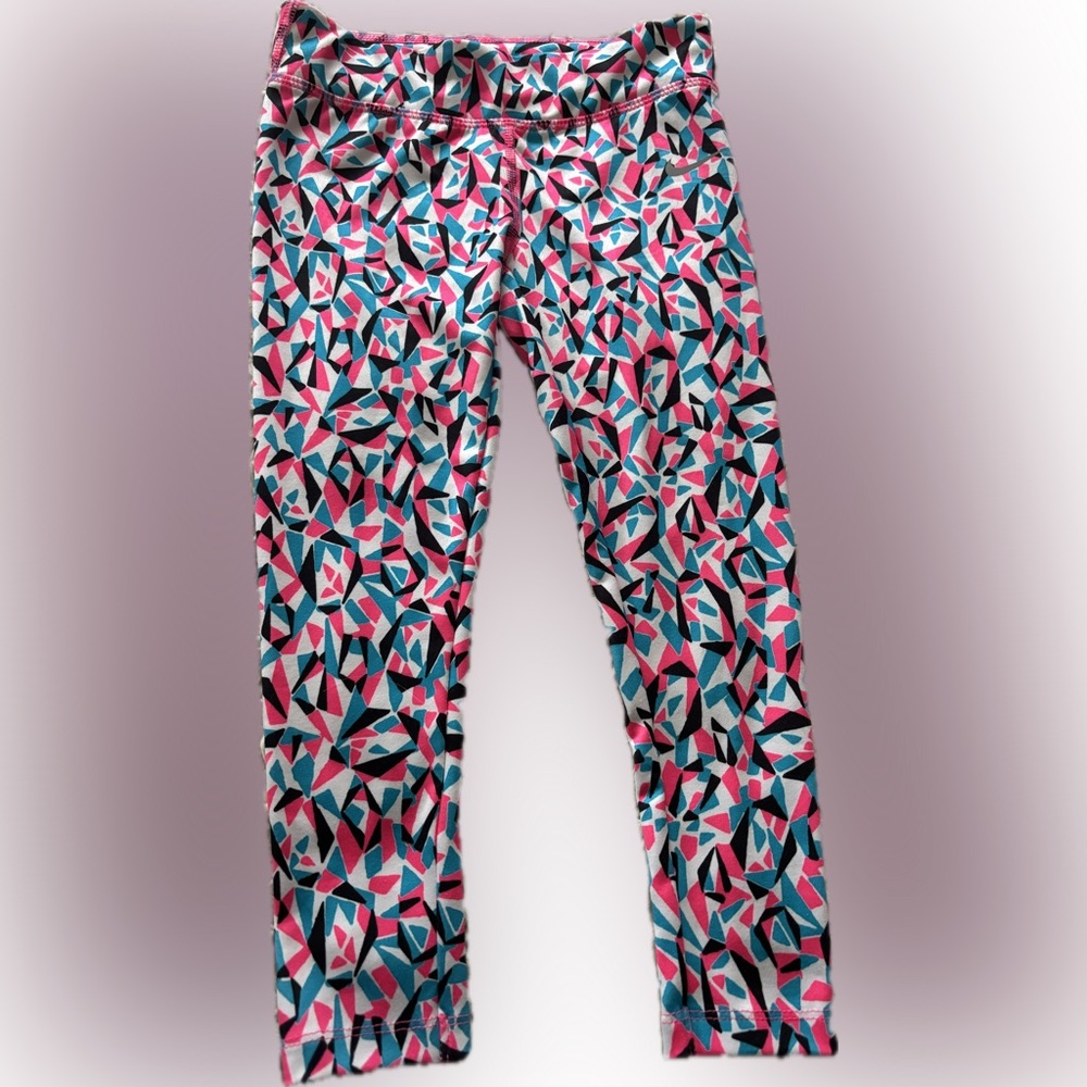 NIKE DRI FIT Girls Athletic Leggings Pants Size 4